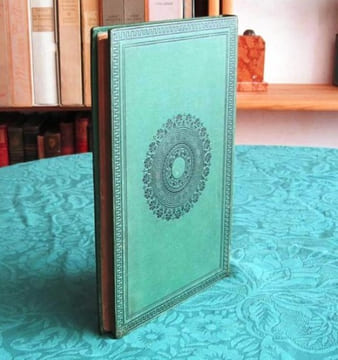 Une Ville flottante. Les Forceurs de blocus. (Vert, aux initiales). VERNE Jules