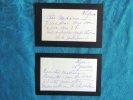 Lettres Autographes Signées de Marguerite Gavardie à Yvonne Astruc. (2 CAS). GAVARDIE Marguerite