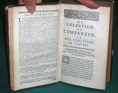 Discours Historique de l'Election de l'Empereur, et des Electeurs de l'Empire.