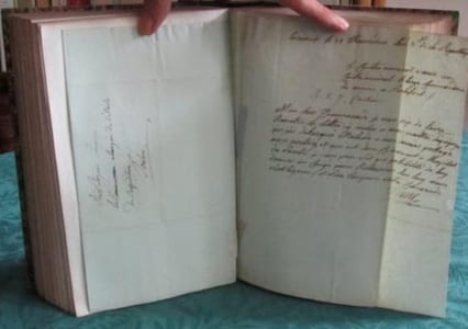 Histoire de la Marine contemporaine de France depuis 1784 jusqu'à 1848. Avec 18 LAS - Édition originale.
