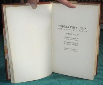 L'Opéra des Gueux.. GAY John