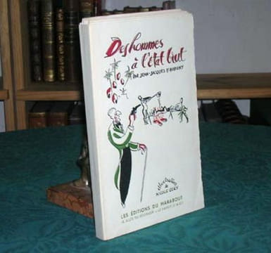 Des hommes à l'état brut. Contes humoristiques - Édition originale.. D'AUBIGNY Jean-Jacques