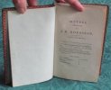 Odes, Cantates, Épîtres et Poésies diverses. 2 volumes.. ROUSSEAU Jean-Baptiste