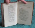 Odes, Cantates, Épîtres et Poésies diverses. 2 volumes.. ROUSSEAU Jean-Baptiste
