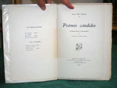 Poèmes candides.