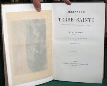 Jérusalem et la Terre-Sainte.