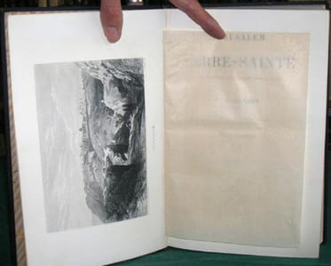 Jérusalem et la Terre-Sainte.