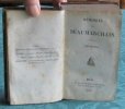 Mémoires de Beaumarchais. 2 volumes.. BEAUMARCHAIS Pierre Auguste Caron de