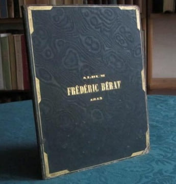 Album de Frédéric Bérat 1842. (Partitions). BERAT Frédéric