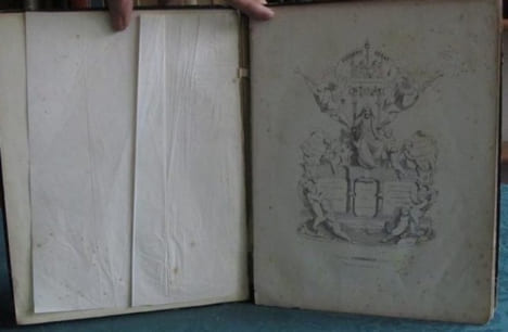 Album de Frédéric Bérat 1842. (Partitions). BERAT Frédéric
