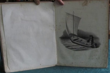 Album de Frédéric Bérat 1842. (Partitions). BERAT Frédéric