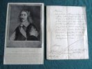 Lettre Autographe Signée de Michel Le Tellier. (1 LAS) à Besons en 1670.. LE TELLIER Michel