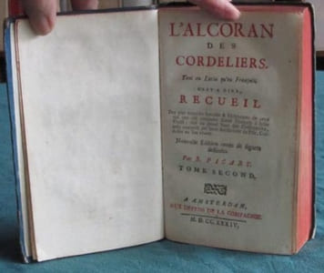 L'Alcoran des Cordeliers. 2 volumes.