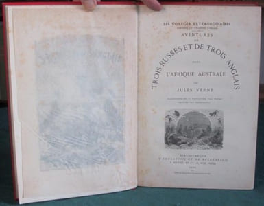 Aventures de trois Russes et de trois Anglais dans l'Afrique australe. (aux initiales JV-JH).