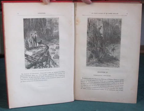 Aventures de trois Russes et de trois Anglais dans l'Afrique australe. (aux initiales JV-JH).. VERNE Jules