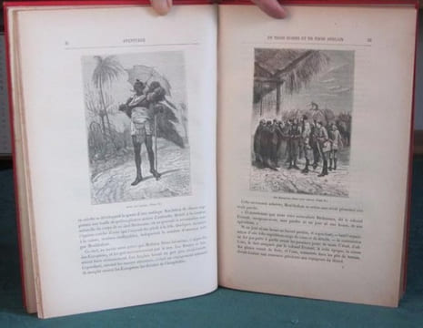 Aventures de trois Russes et de trois Anglais dans l'Afrique australe. (aux initiales JV-JH).. VERNE Jules