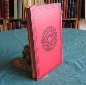 Aventures de trois Russes et de trois Anglais dans l'Afrique Australe. (Steamer, rouge). VERNE Jules