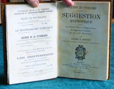 Solution du problème de la Suggestion hypnotique.