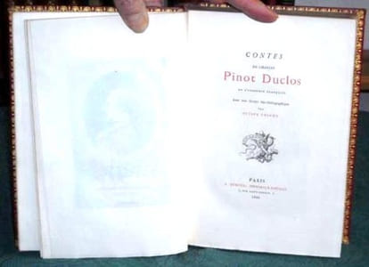 Contes de Charles Pinot Duclos.