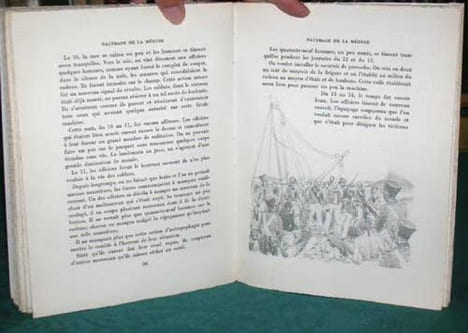 Voyage au Sénégal. Naufrage de La Méduse.. RANG Sander