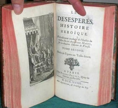 Les Désespérés, Histoire héroïque.. MARINI Jean-Ambroise