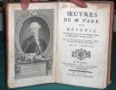 Oeuvres de M. Vadé. 4 volumes.. VADE Jean-Joseph