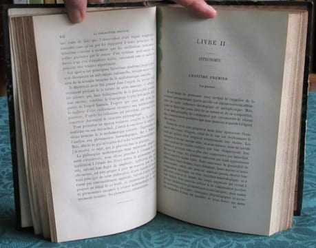 La Philosophie positive d'Auguste Comte. 2 volumes.. COMTE Auguste