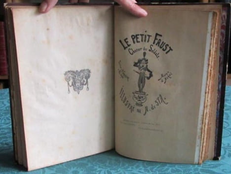 Queue-d'Oseille. Le petit Faust. Nos militaires. 3 ouvrages en 1 volume - Édition originale.. FLEURICHAMP Jules - STA Henri de