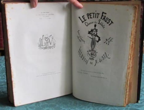 Queue-d'Oseille. Le petit Faust. Nos militaires. 3 ouvrages en 1 volume - Édition originale.. FLEURICHAMP Jules - STA Henri de