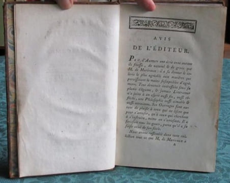 Esprit de Marivaux ou Analectes de ses Ouvrages - Édition originale.. LESBROS DE LA VERSANE Louis
