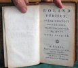 Roland Furieux, Poëme héroïque de l'Arioste. 4 volumes.. L'ARIOSTE