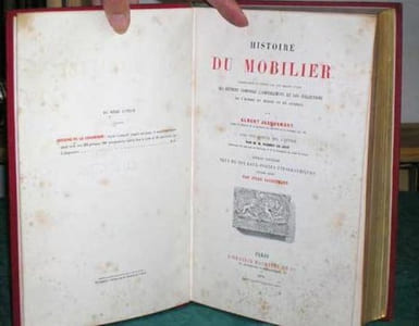 Histoire du Mobilier.