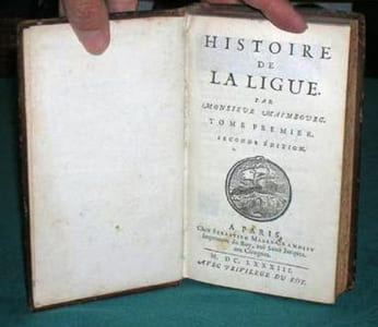 Histoire de la ligue. 2 volumes.