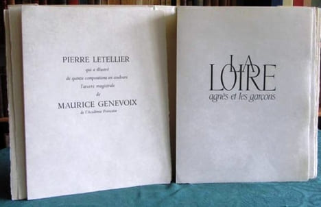 La Loire, Agnès et les garçons.. GENEVOIX Maurice