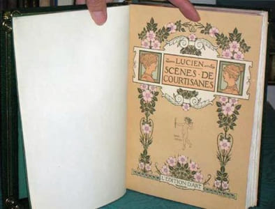 Scènes de Courtisanes.