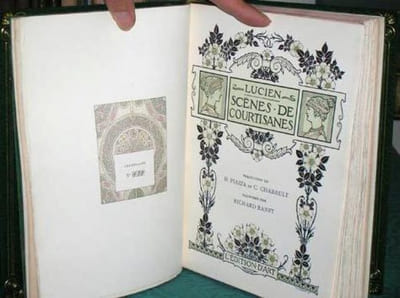 Scènes de Courtisanes.