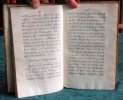 Observations rapides sur la lettre de Monsieur de Calonne au Roi - Édition originale.. CERUTTI Joseph-Antoine