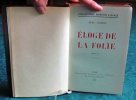 Éloge de la Folie - Roman - Édition originale.. CASSOU Jean