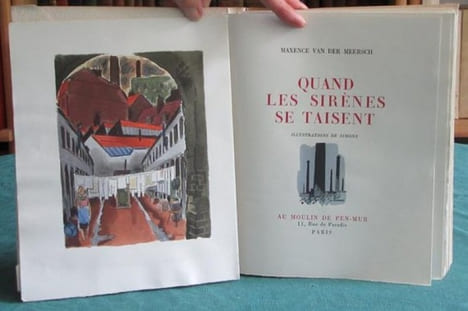 Quand les Sirènes se taisent.. VAN DER MEERSCH Maxence