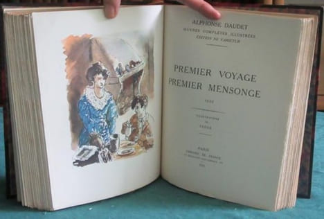La Petite Paroisse 1895. Premier voyage premier mensonge 1900. La Fédor 1896.. DAUDET Alphonse