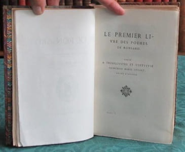 Oeuvres de Pierre de Ronsard, Gentilhomme Vandomois. Tome 5.