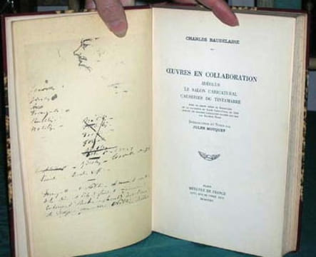Oeuvres en collaboration.. BAUDELAIRE Charles