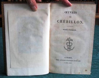 Oeuvres de Crébillon. 2 volumes.