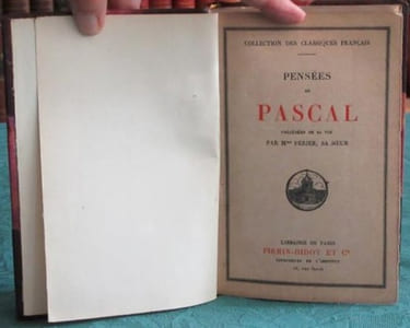 Pensées.