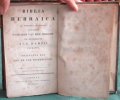 Biblia Hebraica.. HOOGHT Everardi van der
