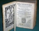 Decisiones Sacri Regii Consilii Neapolitani. (Décisions du Conseil Royal Sacré Napolitain.). GRAMMATICUM Thoman (Thoma Grammatico)
