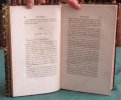 Histoire littéraire du Maine. 4 volumes - Édition originale.. HAUREAU Jean-Barthélémy