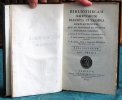 Bibliothecam Rhetorum  2 volumes.. LE JAY Gabriel-François - AMAR Jean-Augustin