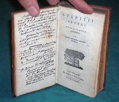 Opera omnia quae extant, ex Optimis Editionibus accurate recognita.. SULPITII SEVERI (Saint Sulpice-Sévère)