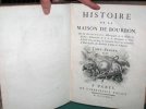 Histoire de la Maison de Bourbon. Tome 2 (1444-1527) - Édition originale.. DESORMEAUX Joseph-Louis-Ripault